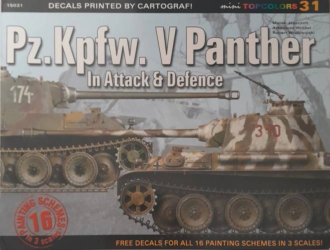 CHEAP BOOKS  ZB6490 15031 PZ.KPFW. V PANTHER IN ATTACK   DEFENCE Mini Topcolors