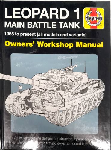 CHEAP BOOKS  ZB6580 LEOPARD 1 MAIN BATTLE TANK OWNERS  WORKSHOP MANUAL Haynes
