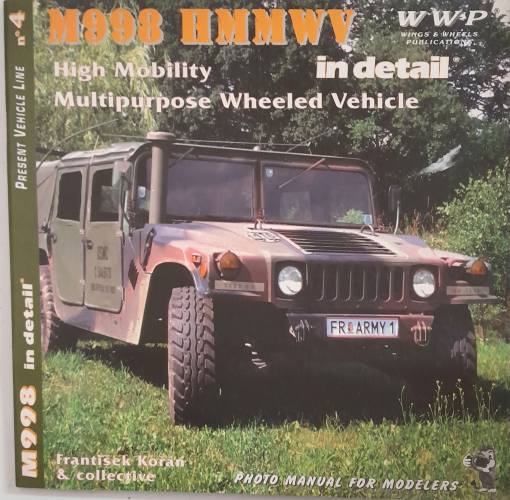 CHEAP BOOKS  ZB6702 M998-HMMWV-4 M998 HMMWV IN DETAIL Wings   Wheels Publications