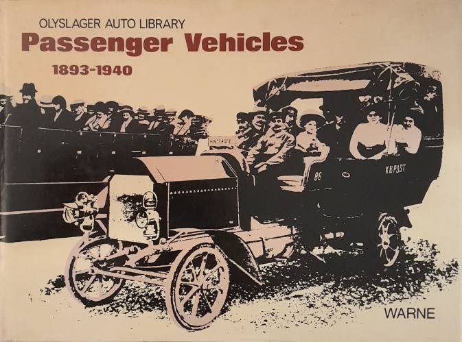 CHEAP BOOKS  ZB6714 OLYSLAGER AUTO LIBRARY PASSENGER VEHICLES