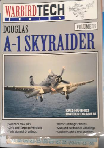 CHEAP BOOKS  ZB6877 Volume 13 DOUGLAS A-1 SKYRAIDER Warbird Tech Series