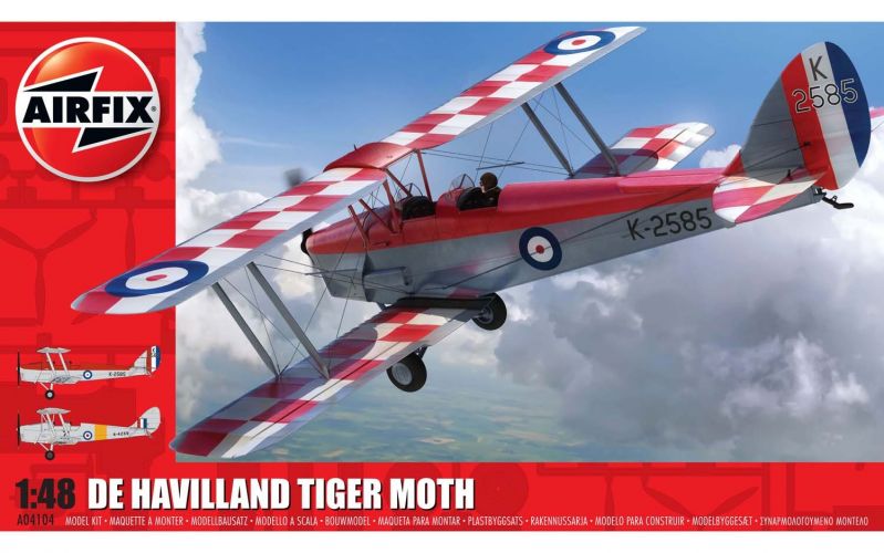 AIRFIX 1/48 04104 DE HAVILLAND TIGER MOTH