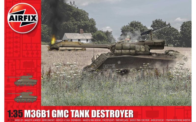 AIRFIX 1/35 1356 M36B1 GMC TANK DESTROYER