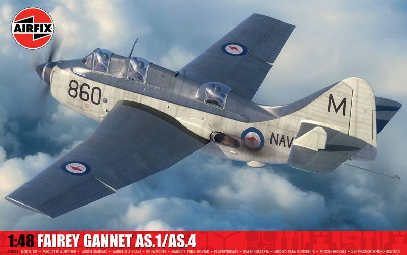AIRFIX 1/48 A11007A FAIREY GANNET AS.1/AS.4