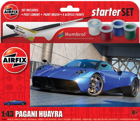 AIRFIX 1/43 55008 PAGANI HUAYRA STARTER SET