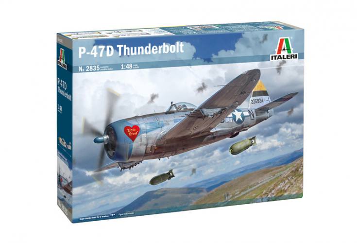 ITALERI  1/48 2835 P-47D THUNDERBOLT