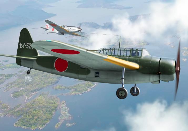 KOVOZAVODY 1/72 KPH7236 KYUSHU K11W1 EARLY