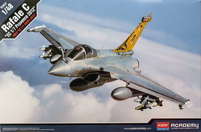 ACADEMY 1/48 12346 RAFALE C EC PROVENCE 2012