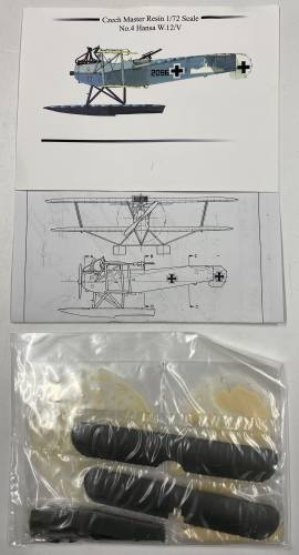 KINGKIT MODEL SCRAPYARD 1/72 CMR NO.4 HANSA W.12/V  NO DECALS 