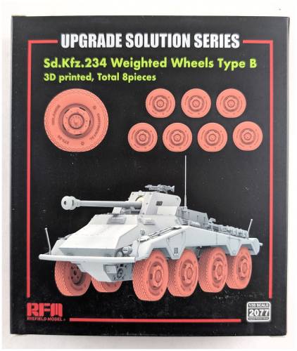 RYE FIELD MODEL 1/35 2077 SD.KFZ.234 WEIGHTED WHEELS TYPE B