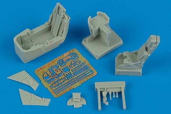 AIRES HOBBY MODELS 1/72 7173 AV-8B HARRIER II COCKPIT SET FOR GASEGAWA KITS