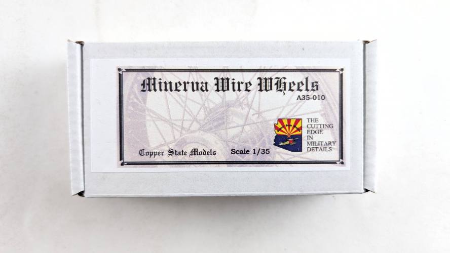 COPPER STATE MODELS 1/35 A35-010 MINERVA WIRE WHEELS