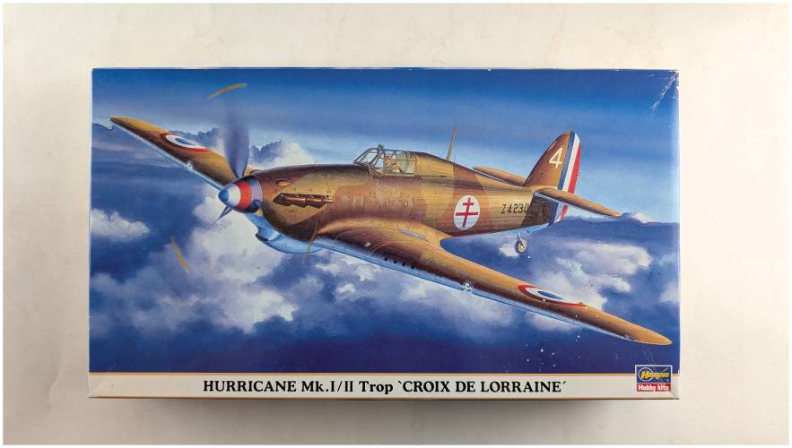 HASEGAWA 1/48 09562 HASEGAWA HURRICANE MK I/II TROP CROIX DE LORRAINE