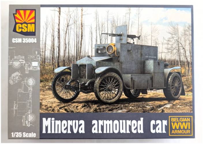 COPPER STATE MODELS 1/35 35004 MINERVA ARMOURED CAR
