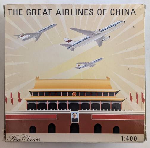AIRLINER COLLECTIBLE  1/400 THE GREAT AIRLINES OF CHINA