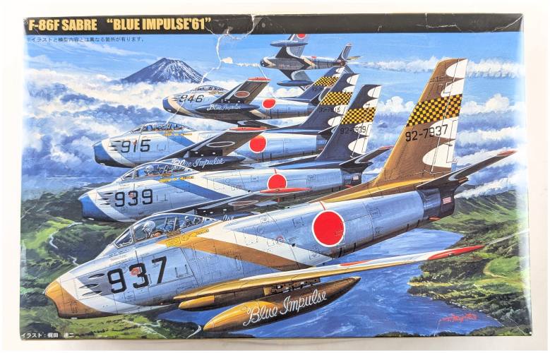FUJIMI 1/72 72190 F-86F SABRE BLUE IMPULSE 61