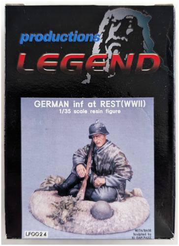 LEGEND PRODUCTIONS 1/35 LF0024 GERMAN INF AT REST WWII