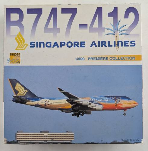 DRAGON 1/400 55119 B747-412 SINGAPORE AIRLINES