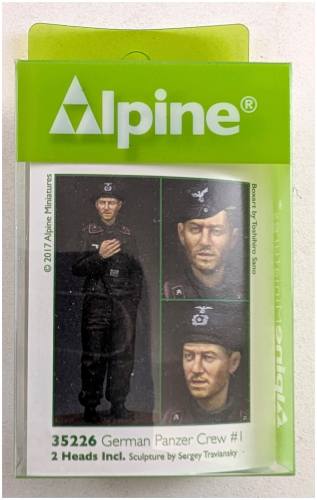 ALPINE MINIATURES 1/35 35226 GERMAN PANZER CREW  1