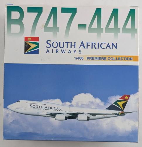 DRAGON 1/400 55086 B747-444 SOUTH AFRICAN AIRWAYS