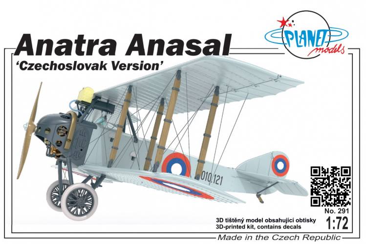PLANET MODELS 1/72 291 ANATRA ANASAL CZECHOSLOVAK VERSION