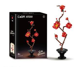 CADA  C59034W ORIENTAL FLORAL ART - SILK BLOSSOM  305 PCS 