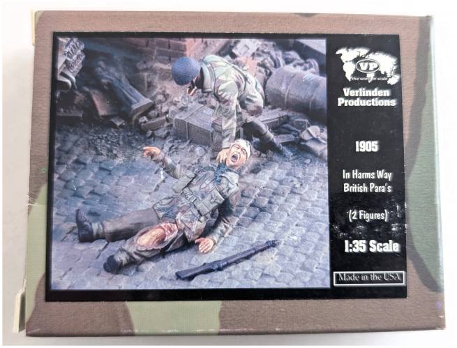 VERLINDEN PRODUCTIONS 1/35 1905 IN HARMS WAY BRITISH PARAS