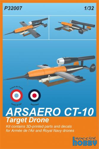 CMK 1/32 P32007 ARSAERO CT-10 TARGET DRONE