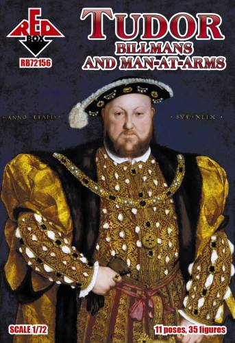 RED BOX 1/72 RB72156 TUDOR BILLMANS AND MAN-AT-ARMS