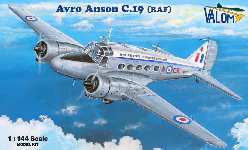 VALOM 1/144 14447 AVRO ANSON C.19 RAF