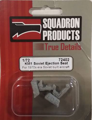 SQUADRON PRODUCTS  1/72 72402 KM1 SOVIET EJECTION SEAT