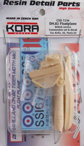 KORA 1/72 CSD 7236 DH.82 FLOATPLANE CONVERSION SET   DECAL