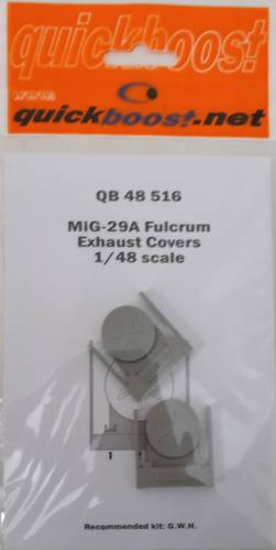 QUICKBOOST.NET 1/48 QB 48 516 MIG-29A FULCRUM EXHAUST COVERS