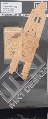 MK.1 DESIGN 1/350 MD-35005 1/350 GRAF SPEE WOODEN DECK FOR TRUMPETER