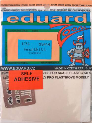 EDUARD 1/72 SS414 HELICAT MK.I.S.A.