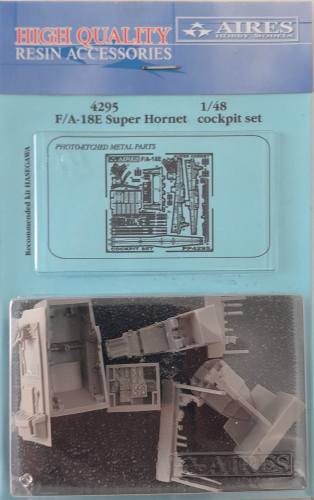 AIRES HOBBY MODELS 1/48 4295 F/A-18E SUPER HORNET COCKPIT SET  NO PHOTO ETCH 
