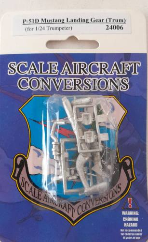 SCALE AIRCRAFT CONVERSIONS  1/24 24006 P-51D MUSTANG LANDING GEAR  TRUM  Scale Aircraft Conversions