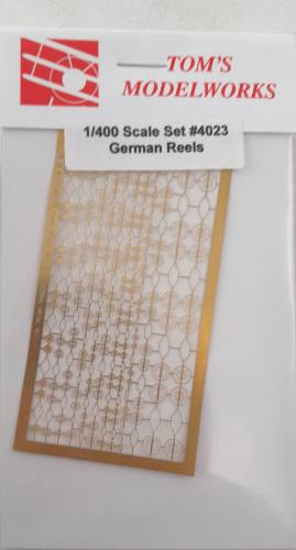 TOMS MODELWORKS 1/400 4023 GERMAN REELS