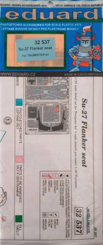 EDUARD 1/32 32 537 SU-27 FLANKER SEAT