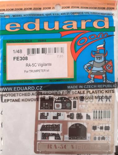 EDUARD 1/48 FE308 RA-5C VIGILANTE