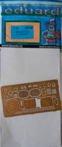 EDUARD 1/48 48758 MiG-23 F.O.D.