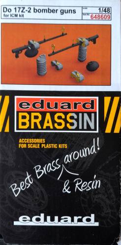 EDUARD 1/48 648609 DO 17Z-2 BOMBER GUNS
