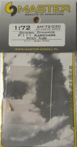 MASTERMODEL 1/72 AM-72-030 GENERAL DYNAMICS F-111 AARDVARK PITOT TUBE