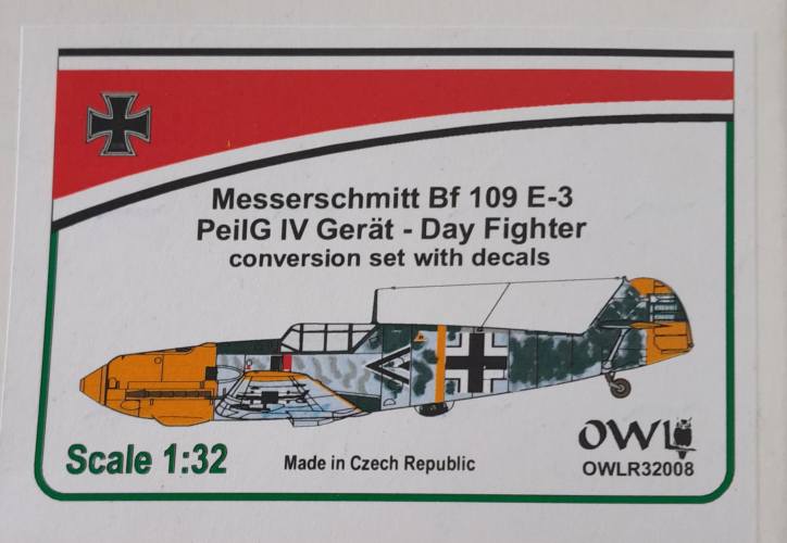 OWL 1/32 OWLR32008 MESSERSCHMITT BF 109 E-3 PEILG IV GER  T CONVERSION