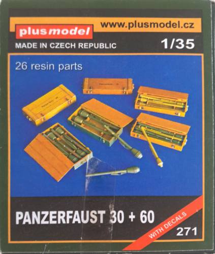 PLUS MODEL 1/35 271 PANZERFAUST 30   60