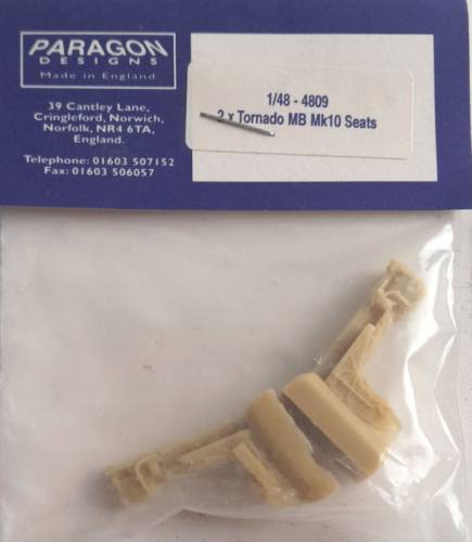 PARAGON 1/48 4809 2 X TORNADO MB MK10 SEATS