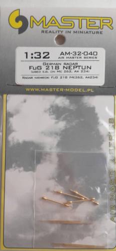 MASTERMODEL 1/32 AM-32-040 GERMAN RADAR FUG 218 NEPTUN