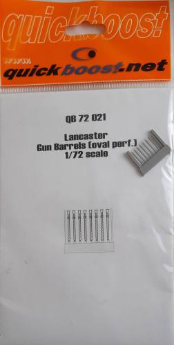 QUICKBOOST.NET 1/72 QB 72 021 LANCASTER GUN BARRELS  OVAL PERF. 