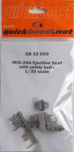 QUICKBOOST.NET 1/32 QB 32 050 MIG-29A EJECTION SEAT WITH SAFETY BELTS
