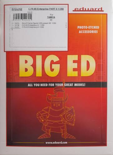 EDUARD 1/350 BIG5352 CVN-65 ENTERPRISE PART II
